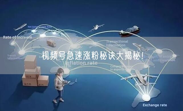 视频号急速涨粉秘诀大揭秘！