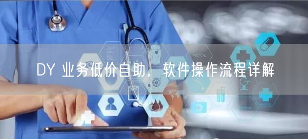 DY 业务低价自助，软件操作流程详解