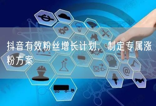 抖音有效粉丝增长计划，制定专属涨粉方案