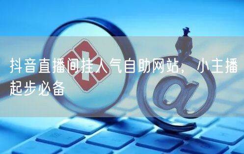 抖音直播间挂人气自助网站，小主播起步必备