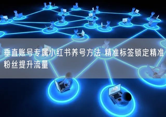 垂直账号专属小红书养号方法 精准标签锁定精准粉丝提升流量