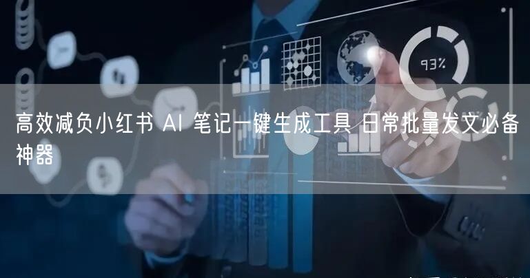 高效减负小红书 AI 笔记一键生成工具 日常批量发文必备神器
