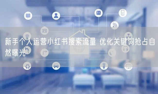 新手个人运营小红书搜索流量 优化关键词抢占自然曝光