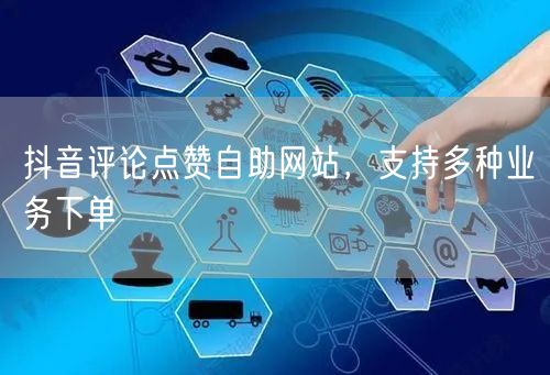 抖音评论点赞自助网站，支持多种业务下单