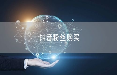 抖音粉丝购买