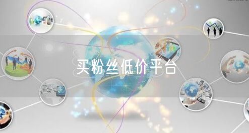 买粉丝低价平台