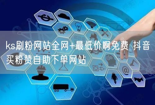 ks刷粉网站全网+最低价啊免费 抖音买粉赞自助下单网站