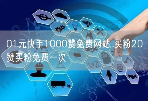 01元快手1000赞免费网站 买粉20赞买粉免费一次