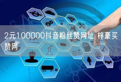 2元100000抖音粉丝赞网址 梓豪买赞网
