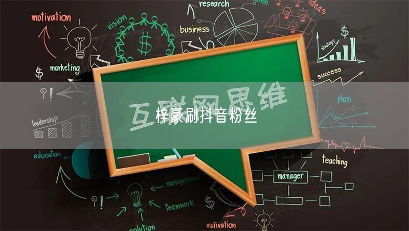 梓豪刷抖音粉丝