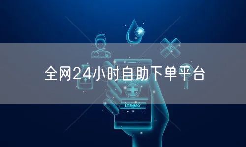 全网24小时自助下单平台